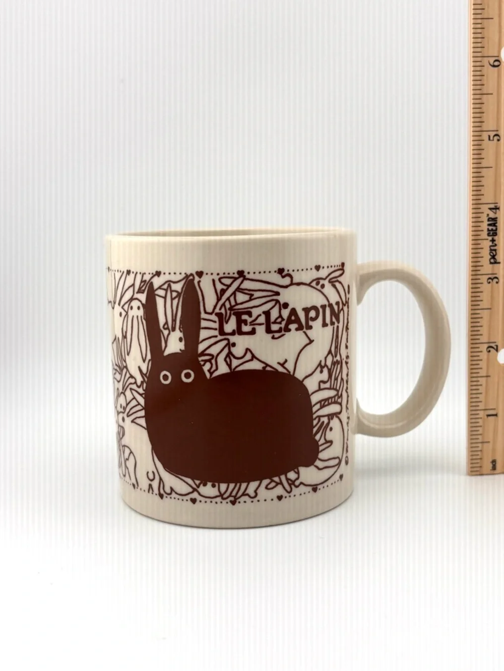 Vintage Taylor & Ng “Le Lapin” Ceramic Mug